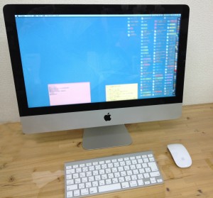 iMac修理完了致しました