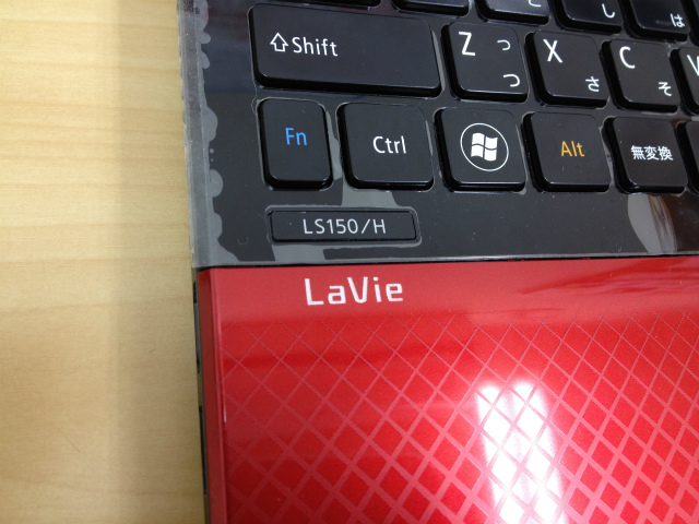NEC　LaVie LS150/Hの不具合