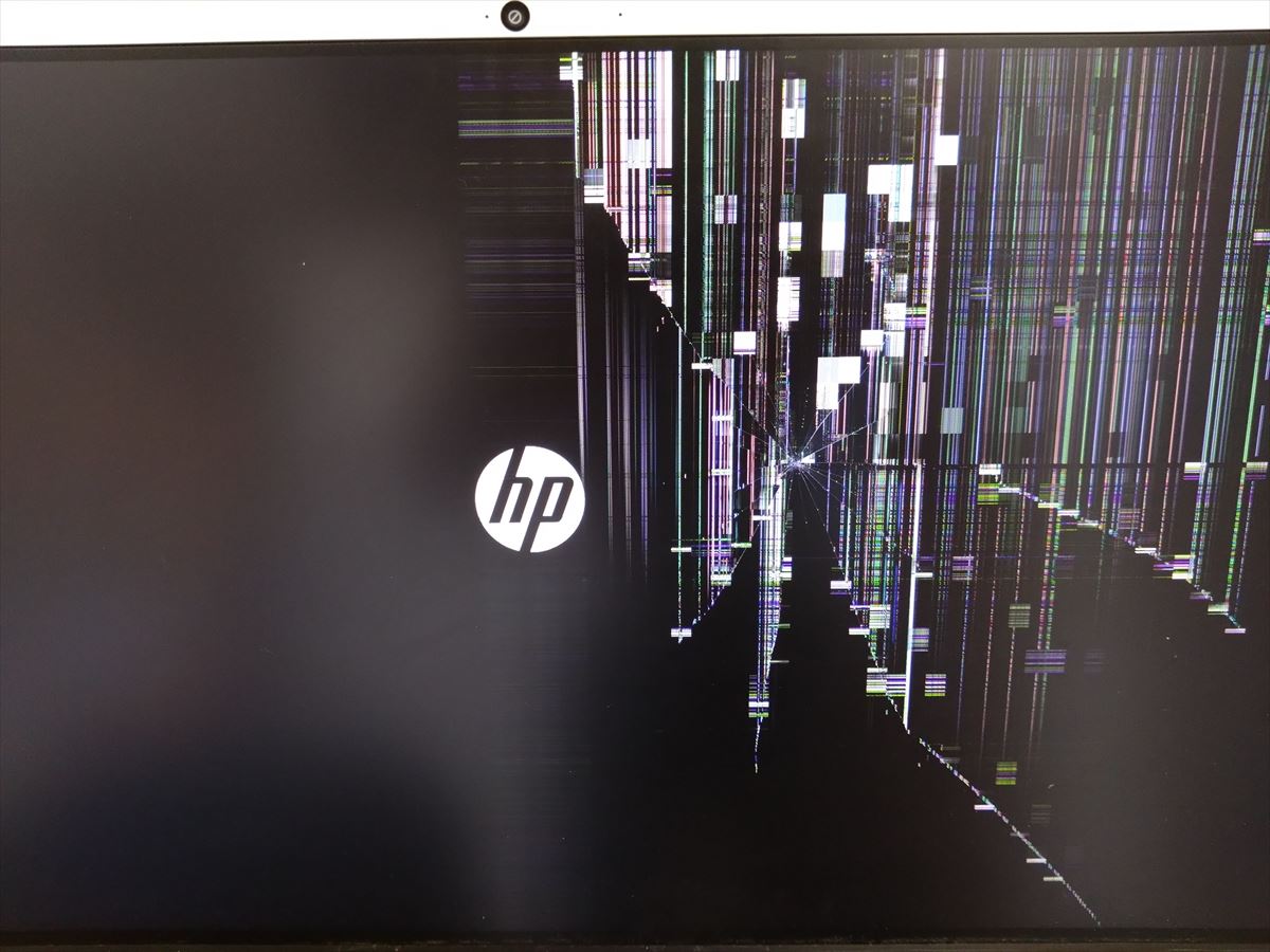HP All-in-One 24-f0051jp　液晶画面表示不具合　修理事例【宮崎県都城市】