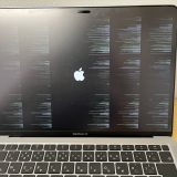 MacBook Air M1 2020 液晶表示不具合　修理事例【宮崎県内】