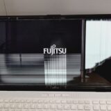 画面表示不具合　富士通　AH77/D3　修理事例