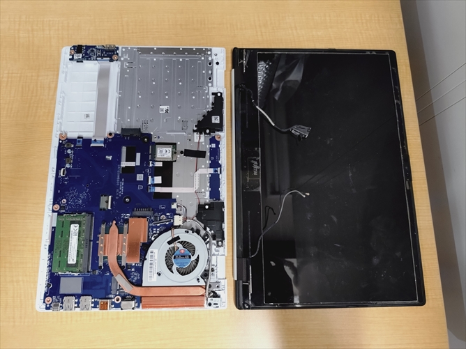 富士通 AH77/D3 上半身分離