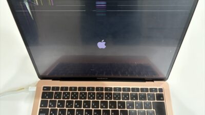 液晶割れ アップル MacBook Air 13インチ M1 2020 修理事例 | パソコンドック24 宮崎・都城店
